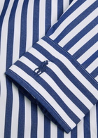 Polo Ralph Lauren Striped Cotton-poplin Shirt Blue