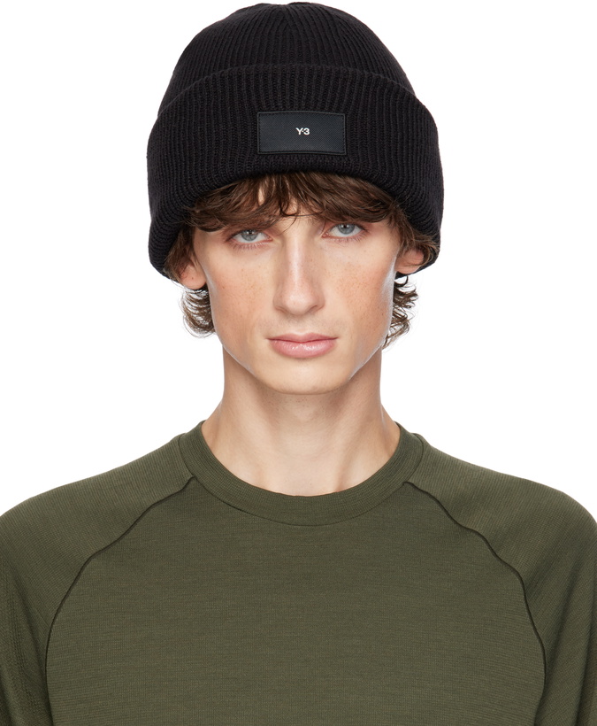 Photo: Y-3 Black Classic Beanie