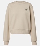 Adidas by Stella McCartney Logo cotton sweatshirt