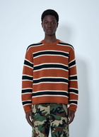 Stüssy Striped Wool-Blend Sweater