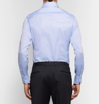 Ermenegildo Zegna - Blue Cotton Oxford Shirt - Men - Blue