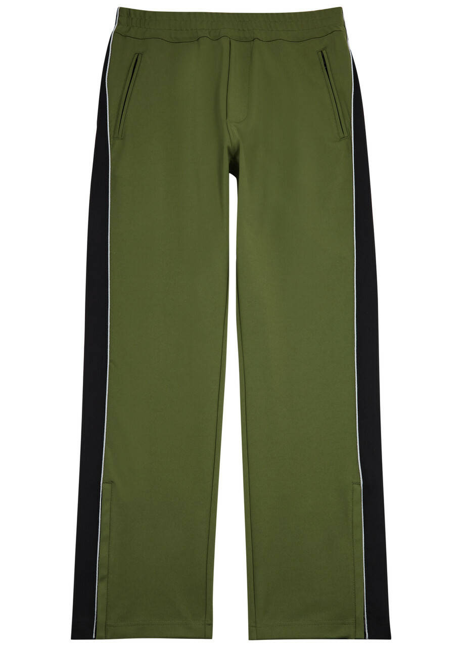 Moncler Genius 1 Moncler JW Anderson Stretch-jersey Sweatpants Green