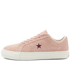 Converse One Star Pro Vintage Suede Sneakers in Canyon Dusk/Cherry Vision