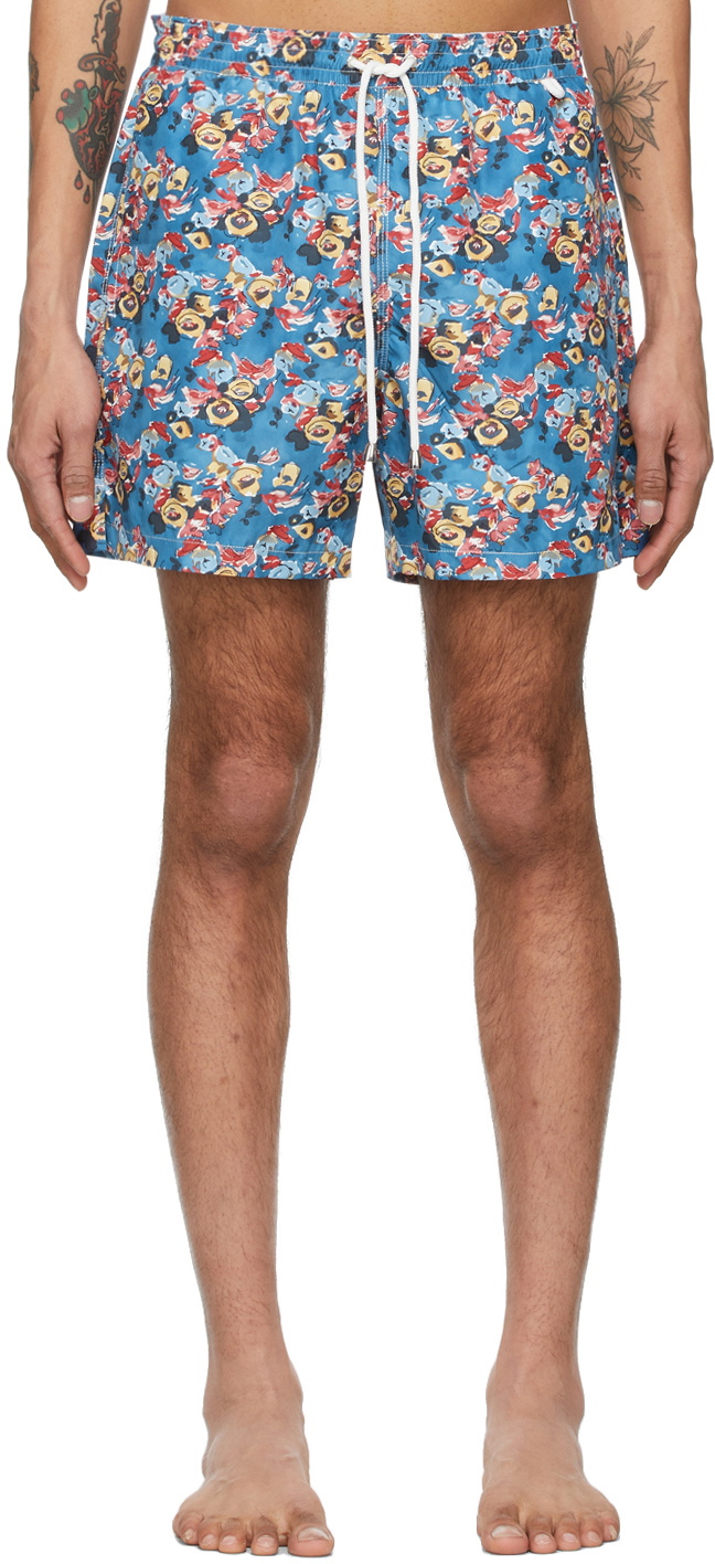 Isaia Multicolor Floral Swimsuit Isaia