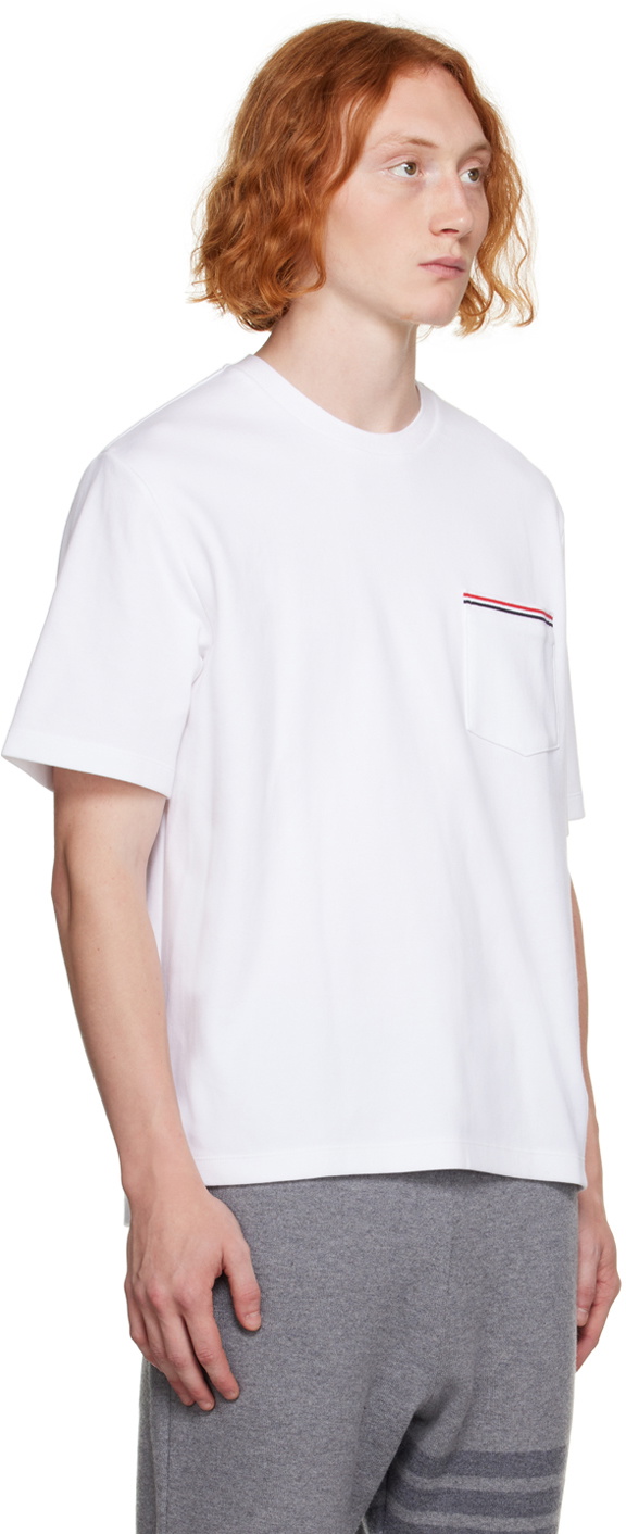 Thom Browne White Patch Shirt