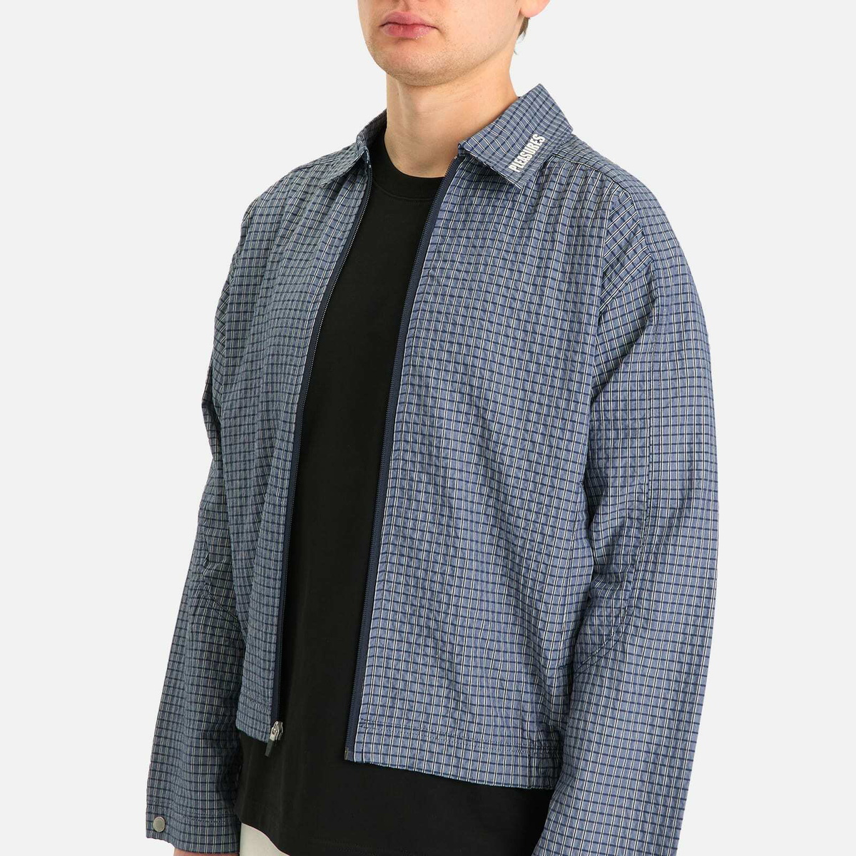 Pleasures Men's Shifty Track Jacket in Navy