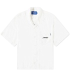 Awake NY Men's Dice Rayon Camp Shirt in White