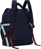 GANNI Navy Tech Backpack