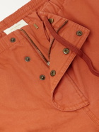 Aimé Leon Dore - Aviator Straight-Leg Cotton-Canvas Trousers - Orange