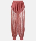 Bananhot Kendall sheer lace balloon pants