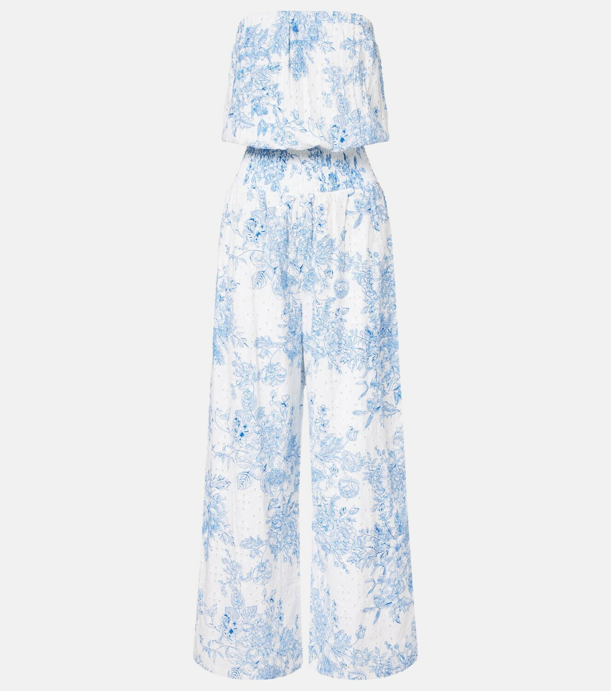 Melissa Odabash Naomi broderie anglaise jumpsuit