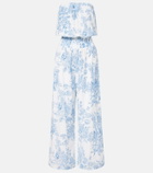 Melissa Odabash Naomi broderie anglaise jumpsuit