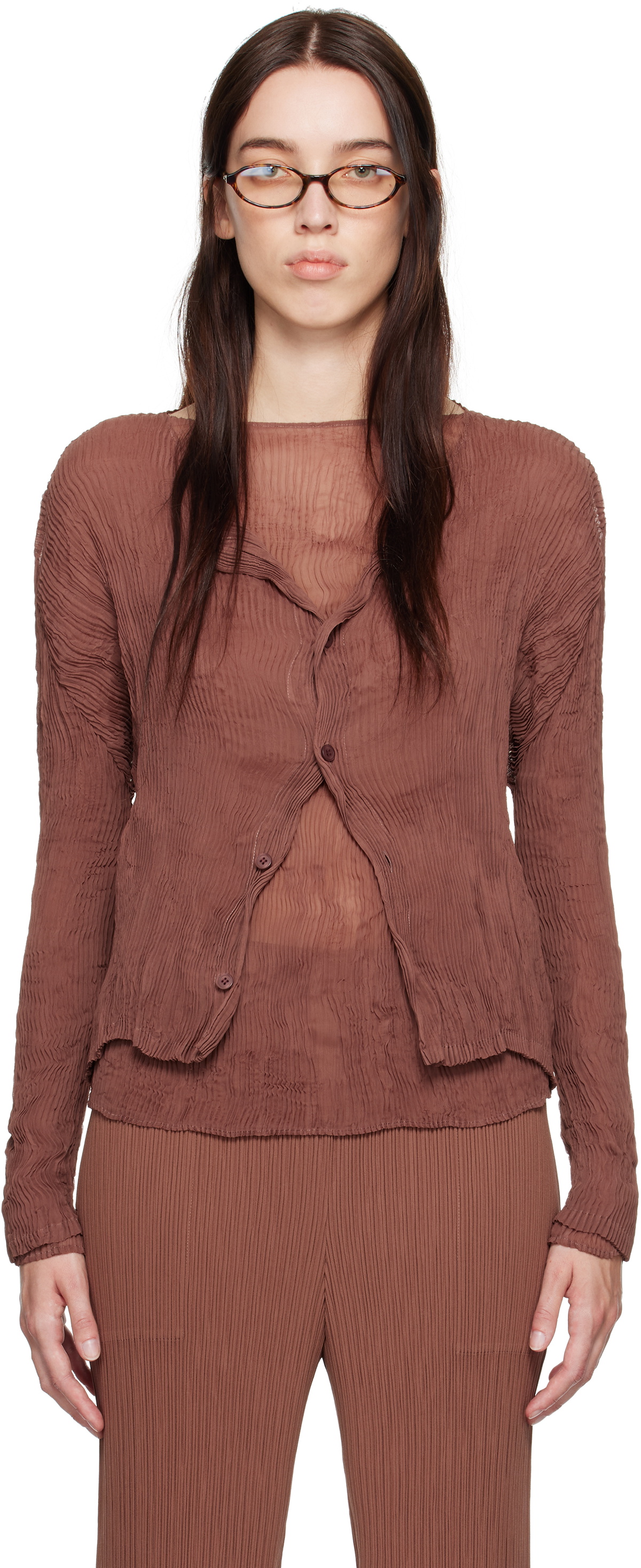 ISSEY MIYAKE CHIFFON TWIST プリーツ カーディガン CHIFFON TWIST 2 – isseymiyake.com