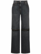 JW ANDERSON - Cut-out-knee Denim Bootcut Jeans