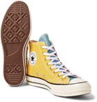 Converse - JW Anderson 1970s Chuck Taylor All Star Glittered Canvas High-Top Sneakers - Red