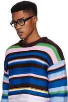 LOEWE Black Curvy Glasses