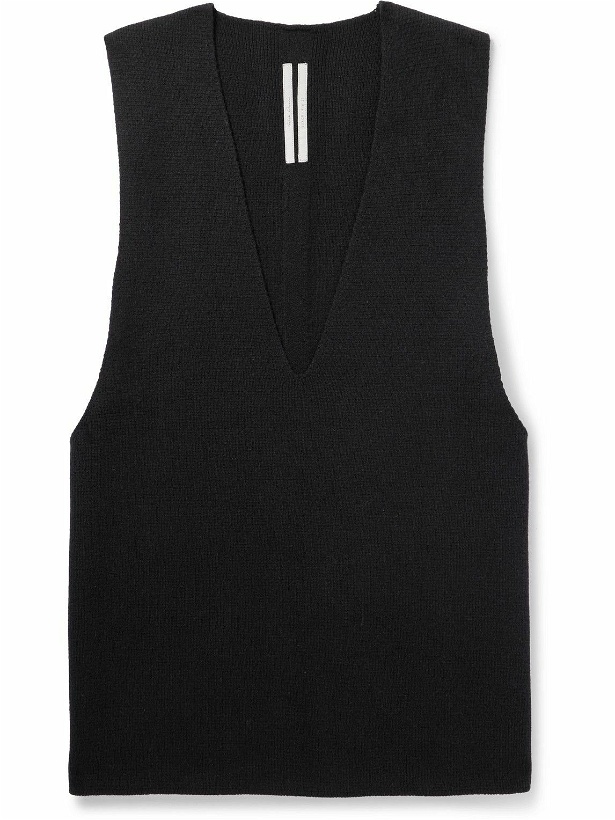 Photo: Rick Owens - Cashmere and Wool-Blend Sweater Vest