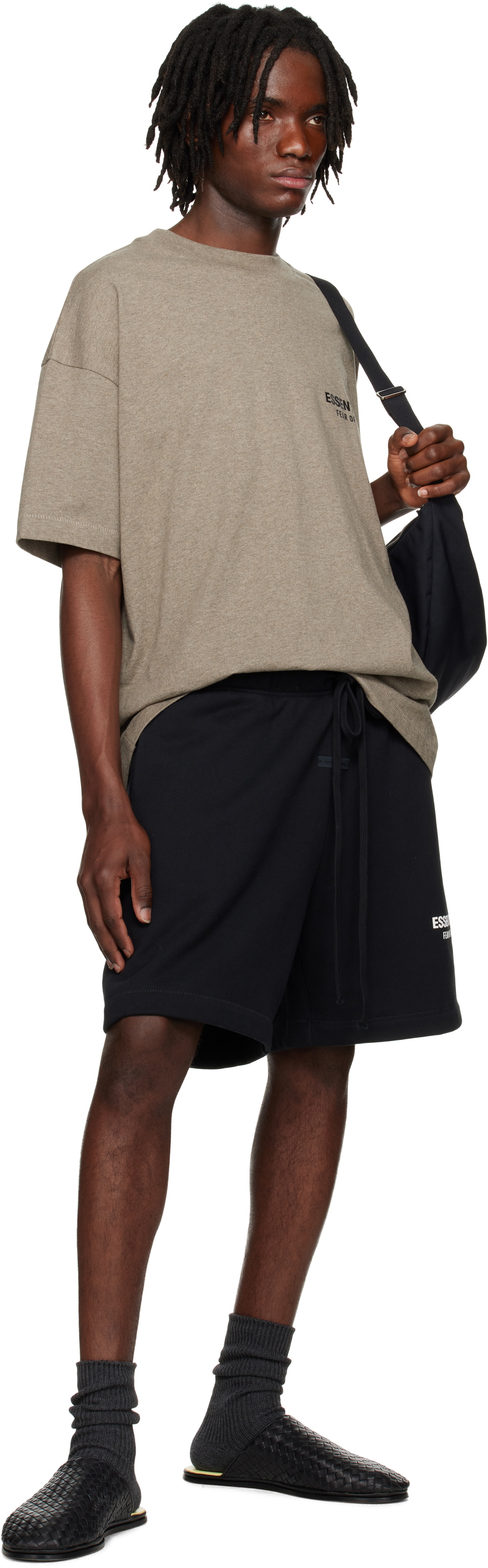 Fear of God ESSENTIALS Gray Classic Short Sleeve T-shirt Fear Of God ...