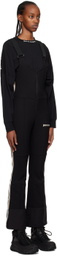 Palm Angels Black Track Jumpsuit