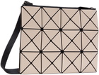 BAO BAO ISSEY MIYAKE Beige Lucent Crossbody Bag