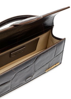 Jacquemus Le Grande Bambino Crocodile-effect Leather top Handle bag - Brown - One Size
