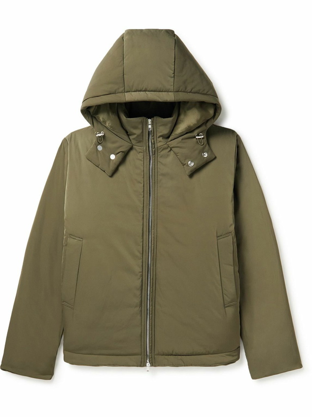 Photo: Mr P. - Twill Hooded Jacket - Green