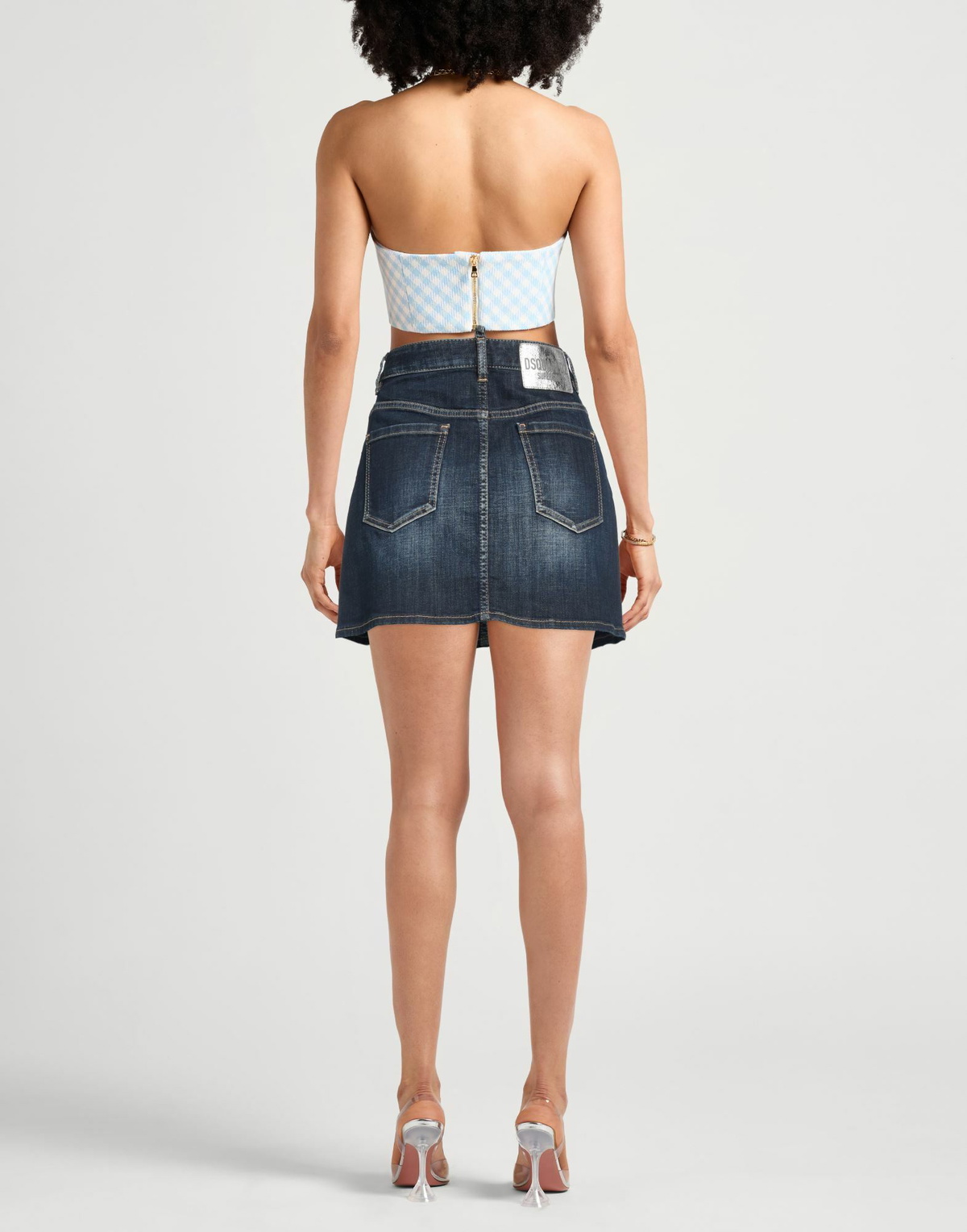 Dsquared2 Womens Denim skirt in Blue