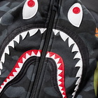 A Bathing Ape Dot Camo Shark Wide Zip Hoody