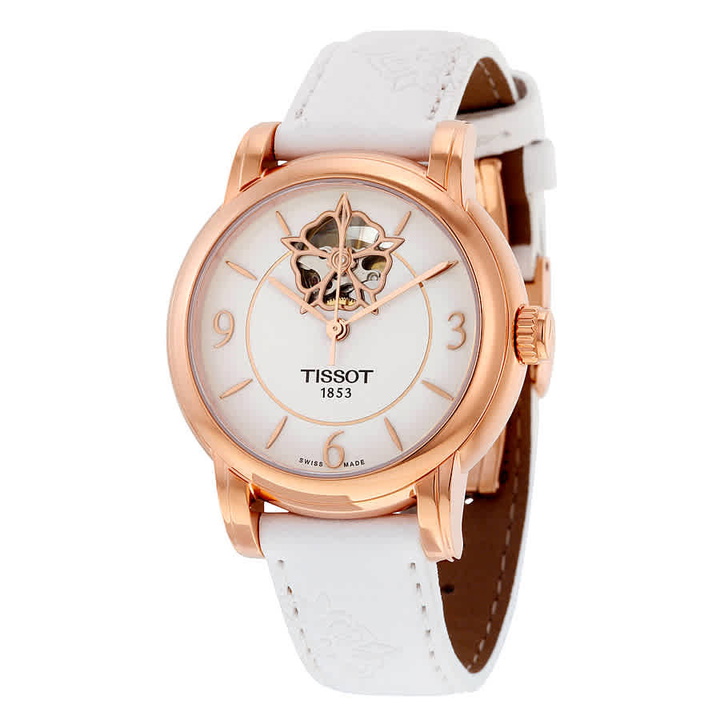 Photo: Tissot Lady Heart Powermatic 80 Mother of Pearl Dial Ladies Watch T0502073701704
