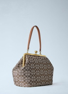 Coach Large Kisslock Frame Bag