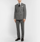 Ralph Lauren Purple Label - Grey Gregory Pleated Pinstriped Wool Suit Trousers - Men - Gray