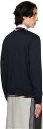 Thom Browne Navy RWB Stripe Sweatshirt