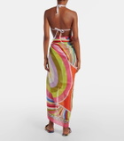 Pucci Iride cotton beach cover-up