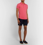 Orlebar Brown - Sebastian Slim-Fit Cotton-Piqué Polo Shirt - Pink