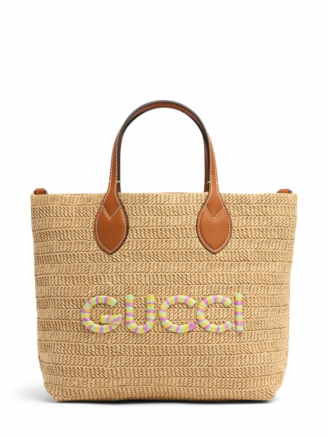 GUCCI Summer Raffia Tote Bag Gucci