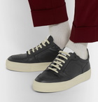 AMI - Leather Sneakers - Men - Black