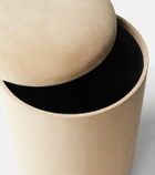 Michaël Verheyden Suede stool