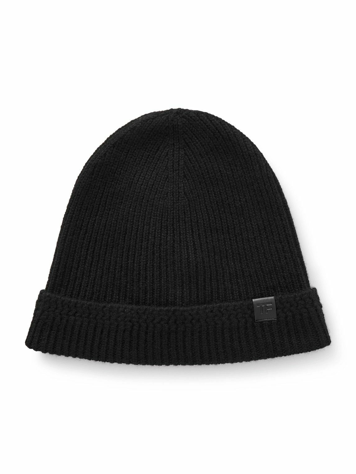 TOM FORD - Ribbed Cashmere Beanie - Black