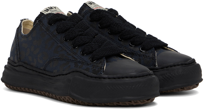 Miharayasuhiro Black Peterson Leopard Sneakers Miharayasuhiro