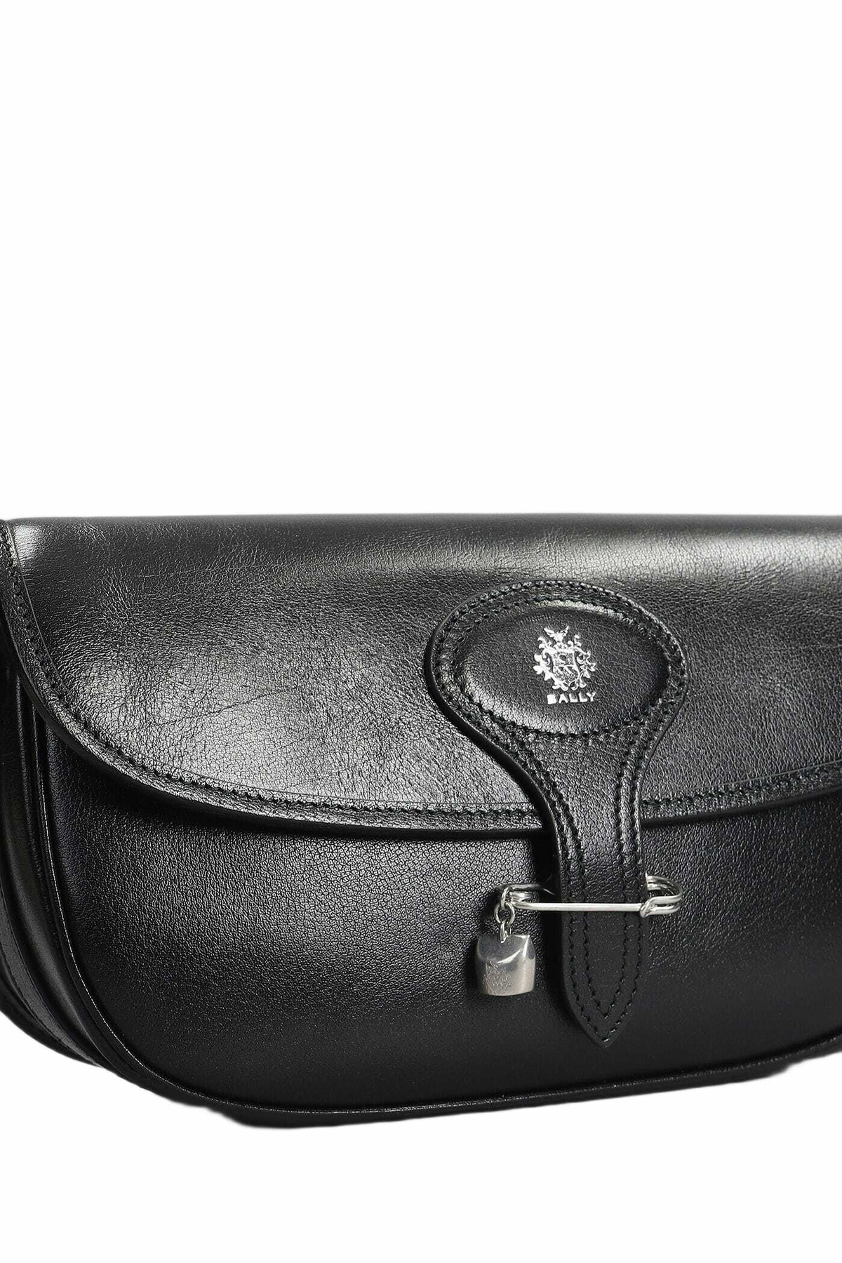 Bally Beckett Cross Shoulder Bag In Black Leather