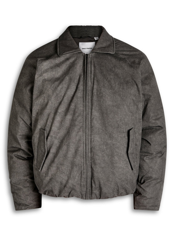 Photo: Daily Paper Bantoe Padded Cotton Bomber Jacket Grey