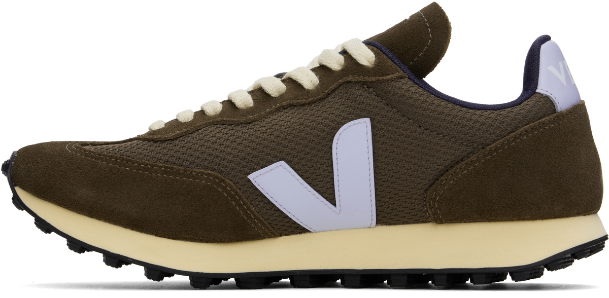 VEJA Brown & Blue Rio Branco Alveomesh Sneakers