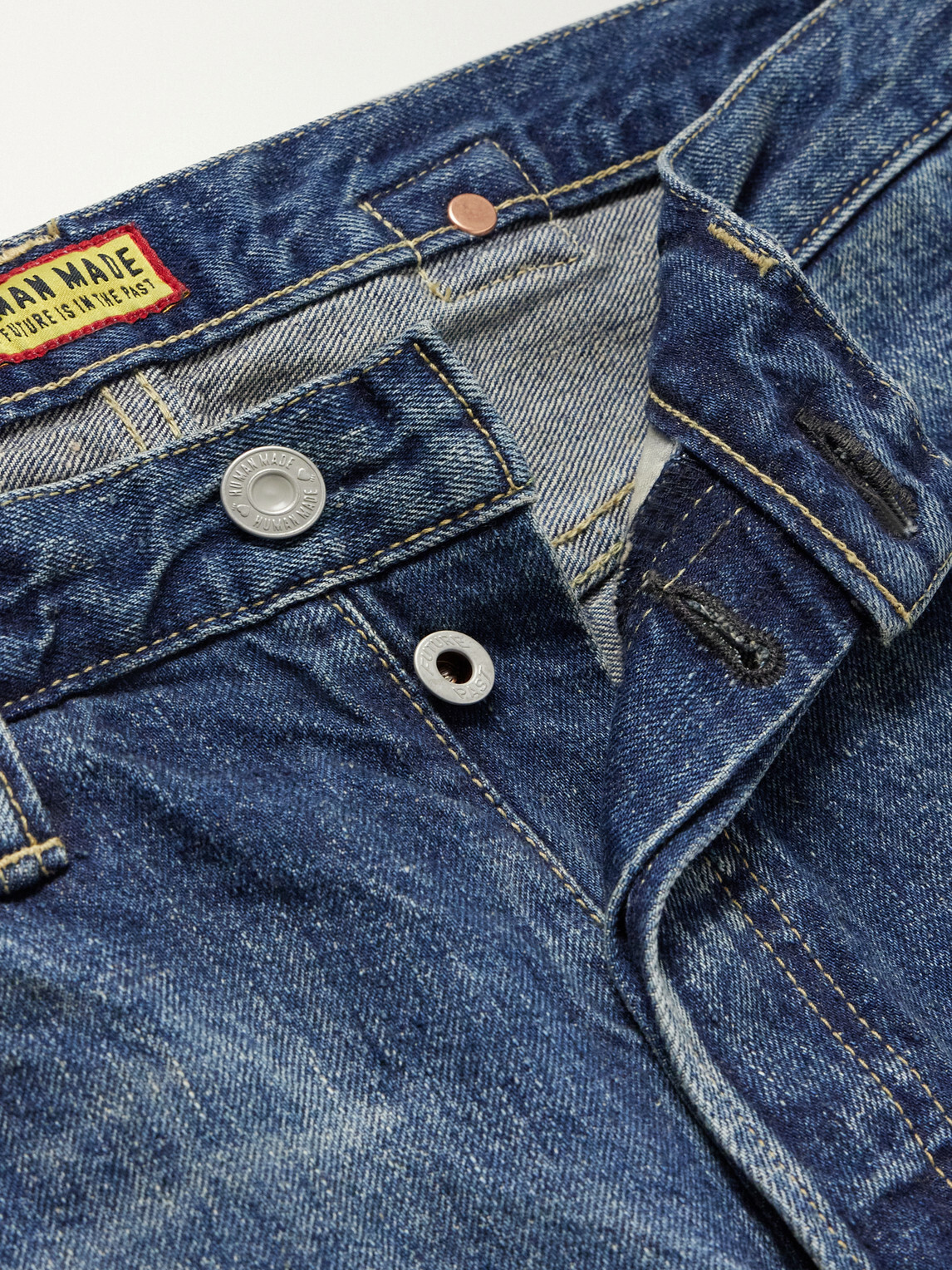 Human Made - Straight-Leg Jeans - Blue