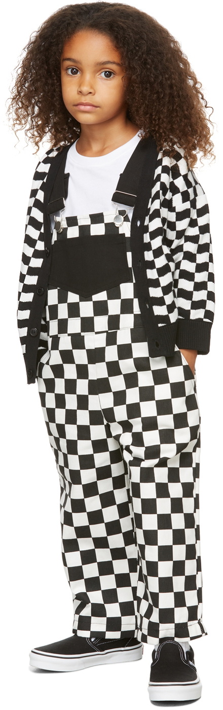 Black and white checkered 2024 overalls