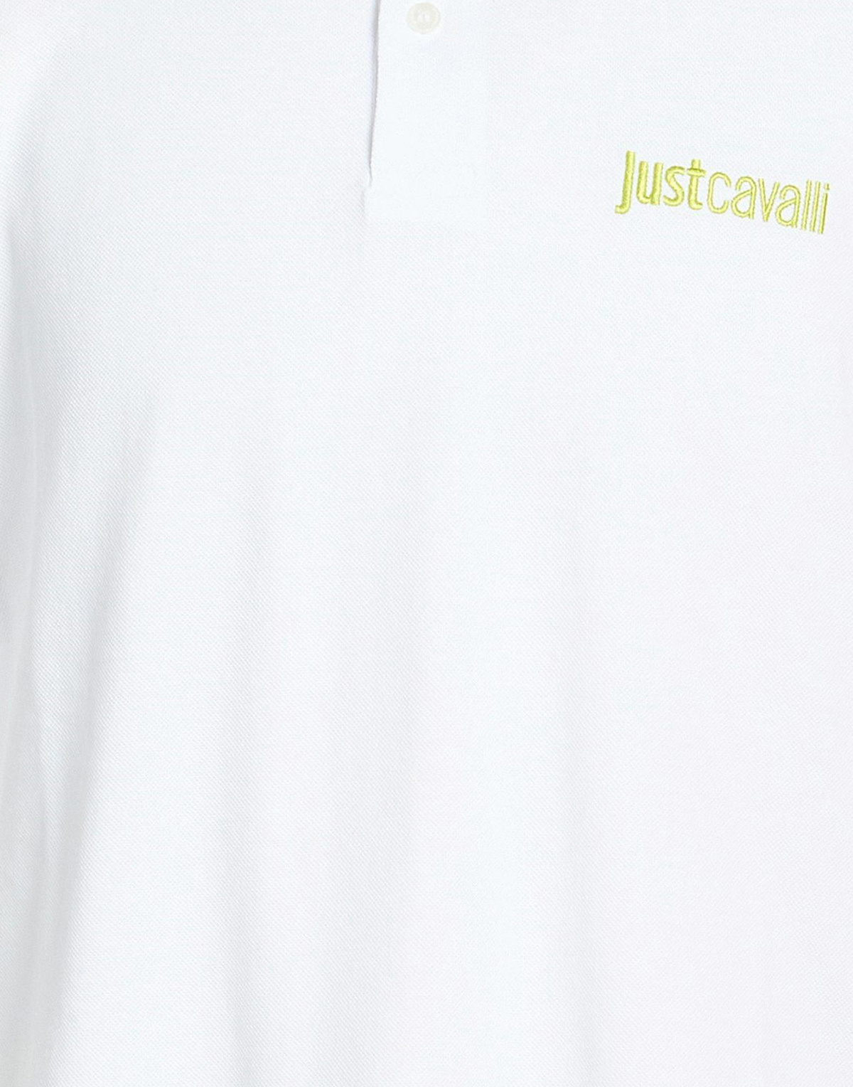 Just Cavalli Mens Polo shirt in White