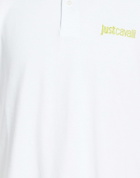 Just Cavalli Mens Polo shirt in White