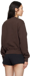 Heron Preston Brown 'IYKYK' Sweatshirt