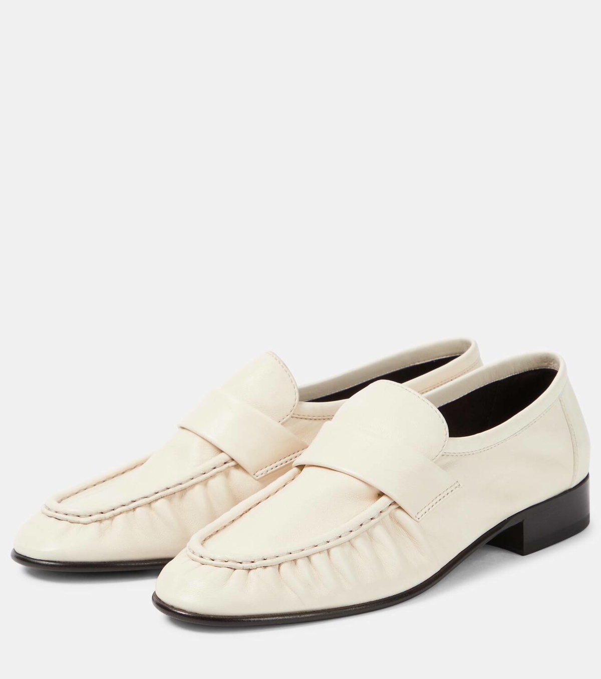 The Row Soft leather loafers The Row