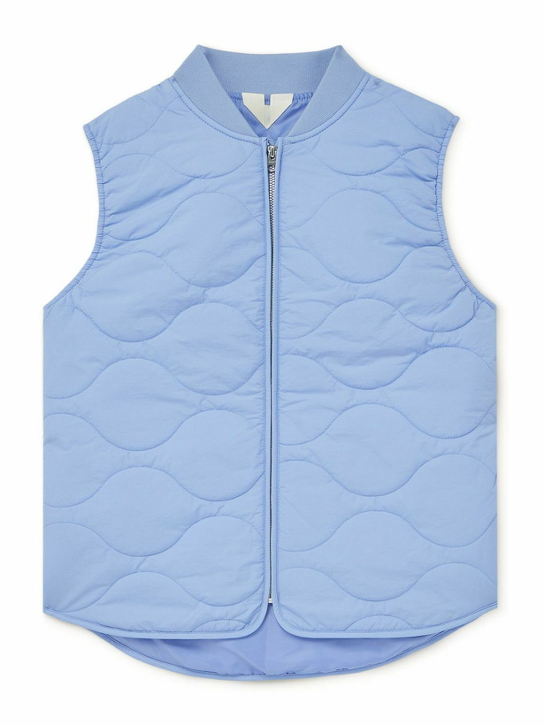 Photo: ARKET Kids - Gosta Quilted Padded Recycled-Shell Gilet - Purple