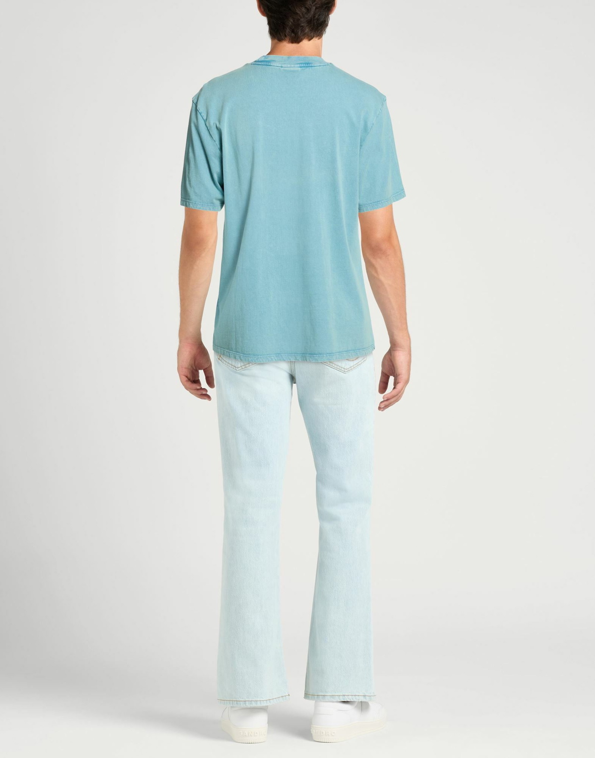 Guess Mens T-shirt Light in Blue